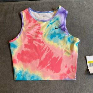 Nike tie dye tank top